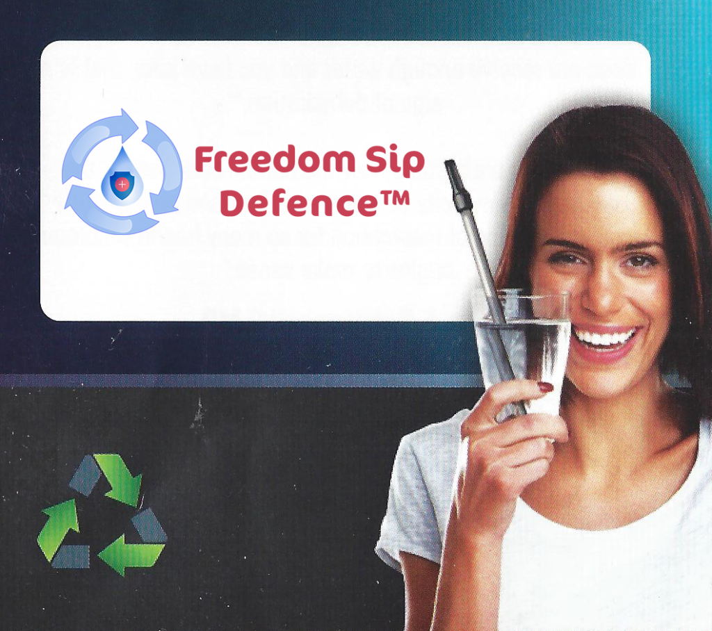 Freedom Sip Defence, Wter filter in a straw, mini water filter, sip water healthy, on the go water filter, travel water filter, drinking water from tap filtered, smallest water filter, world smallest water filter, world's smallest water filter, small water filter, water filter for anywhere, Freedom Sip Defence, small water filter, on the go water filter, water filter on the go, on the go water filter system
