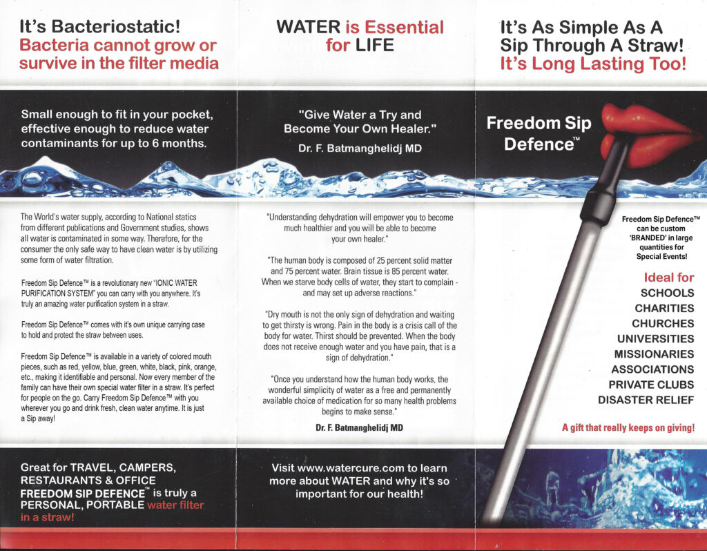 Freedom Sip Defence, Water filter in a straw, mini water filter, sip water healthy, on the go water filter, travel water filter, drinking water from tap filtered, smallest water filter, world smallest water filter, world's smallest water filter, small water filter, water filter for anywhere, Freedom Sip Defence, small water filter, on the go water filter, water filter on the go, on the go water filter system, best water filtration, clean sip, clean sip challenge, clean sip filtration system, freedom sip defence filtration, filter straw, straw water fitler, straw filters, straw water filtration, straw water filter system, portable water filter, best portable water filter system